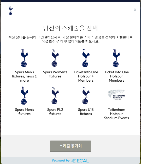 토트넘 경기 일정 2024-2025