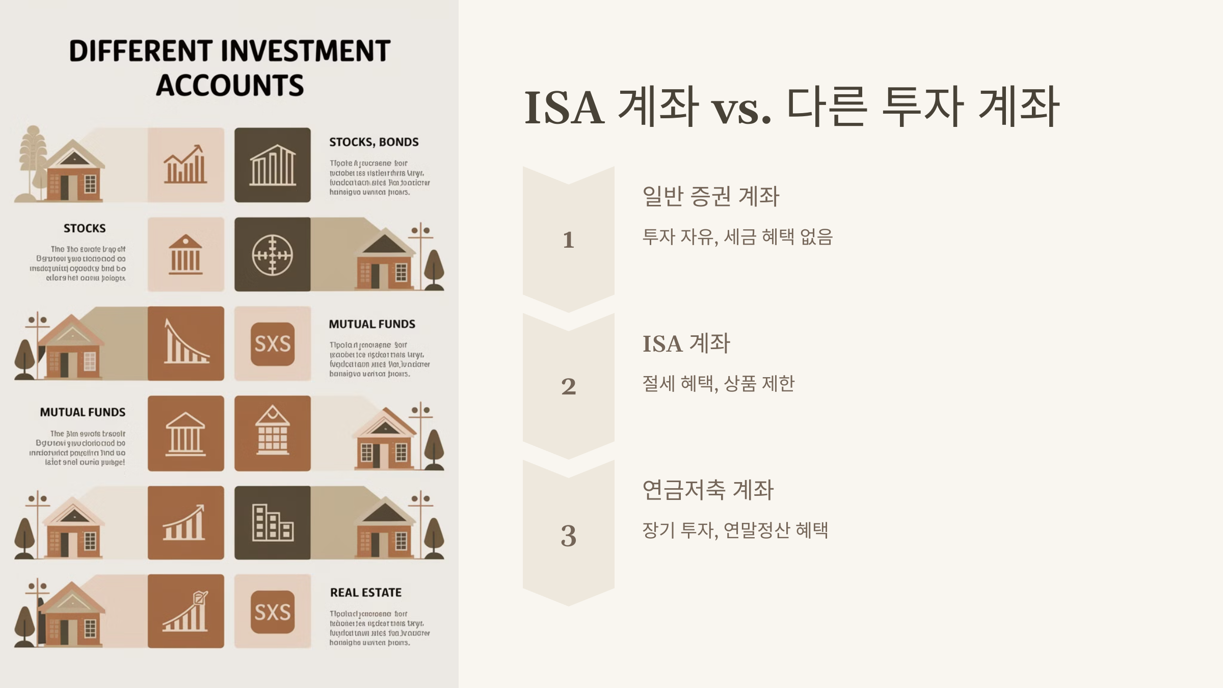 ISA 계좌 vs. 다른 투자 계좌