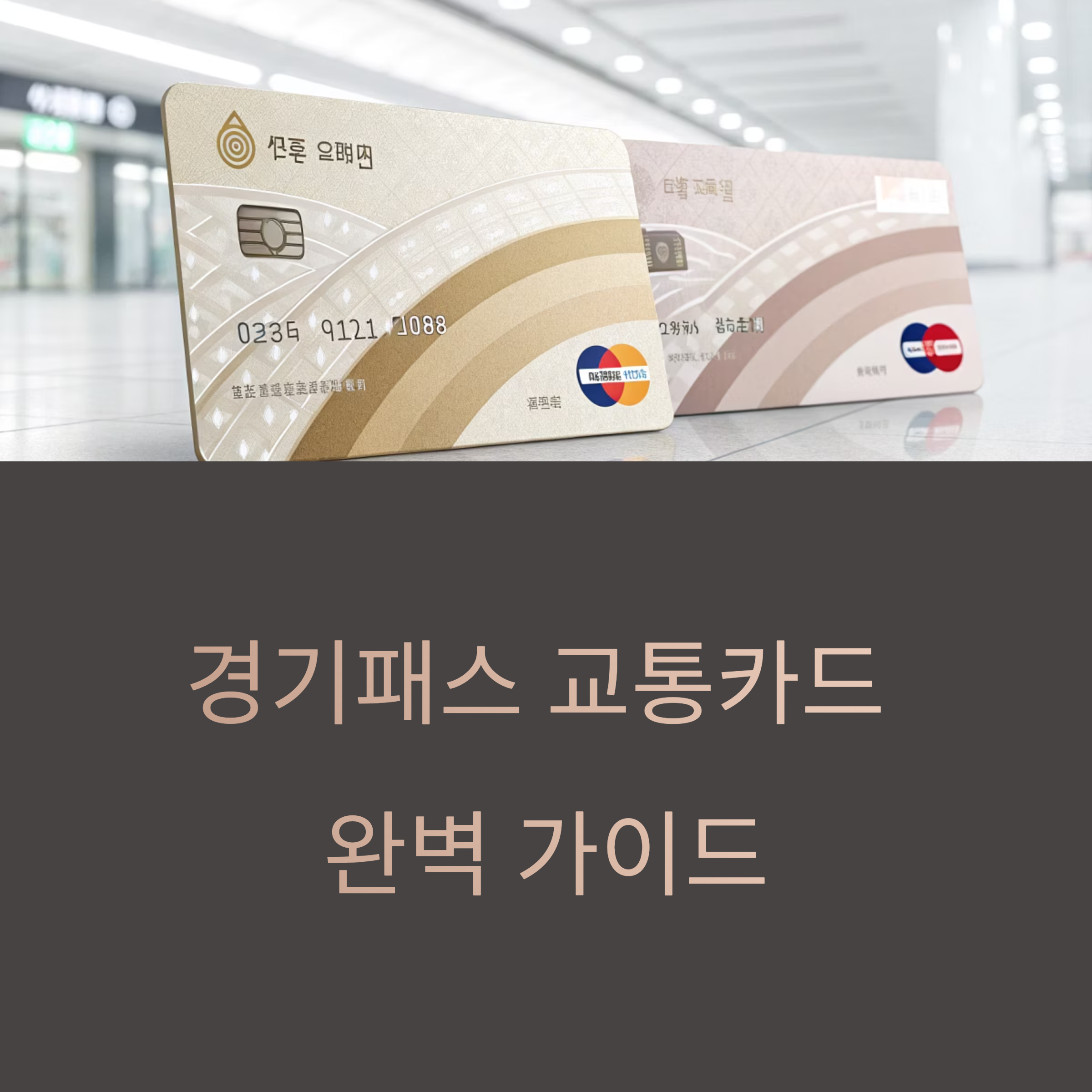 경기패스 교통카드 신청 방법과 환급 혜택 정리