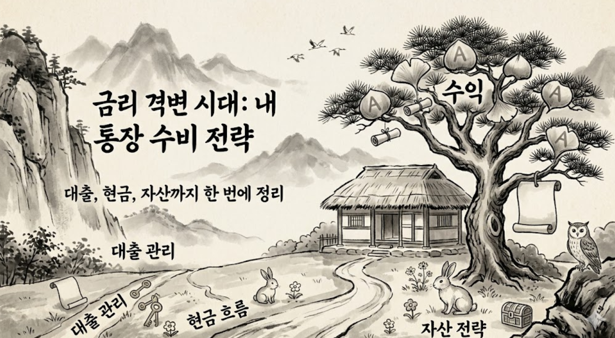 금리 인상기, 불안한 예금을 넘어 나만의 경제 방패를 만드는 법
