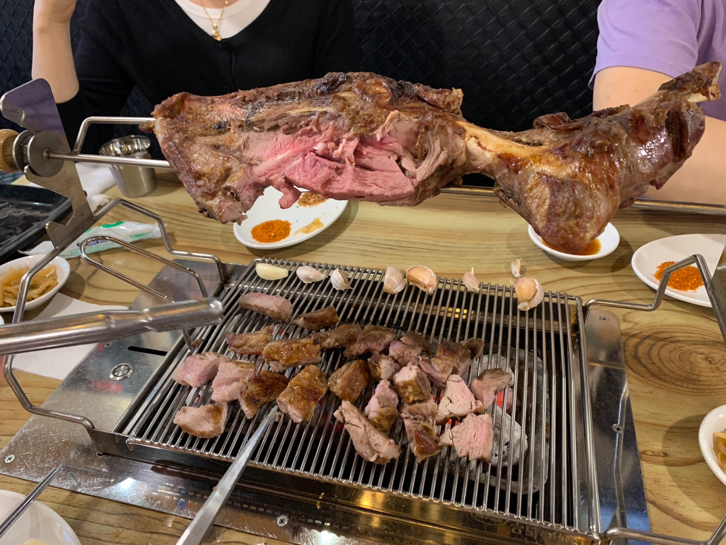 양다리 구이