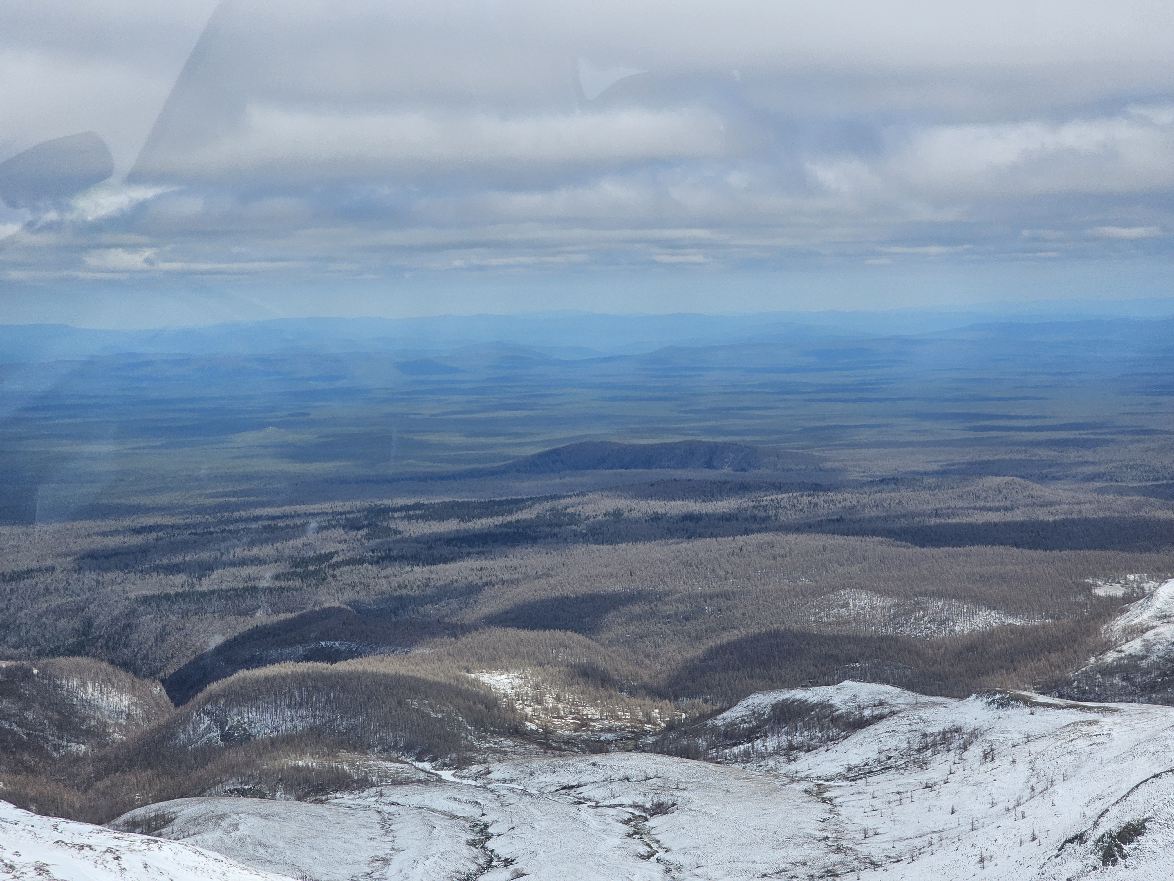 백두산천지 내려오는길