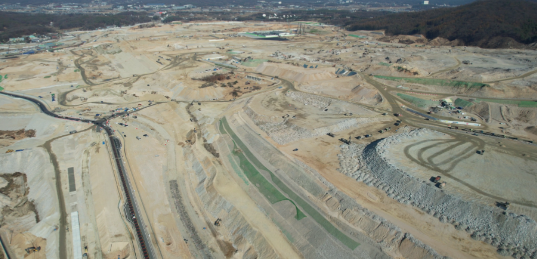 원삼 SK하이닉스 공사현장 사진