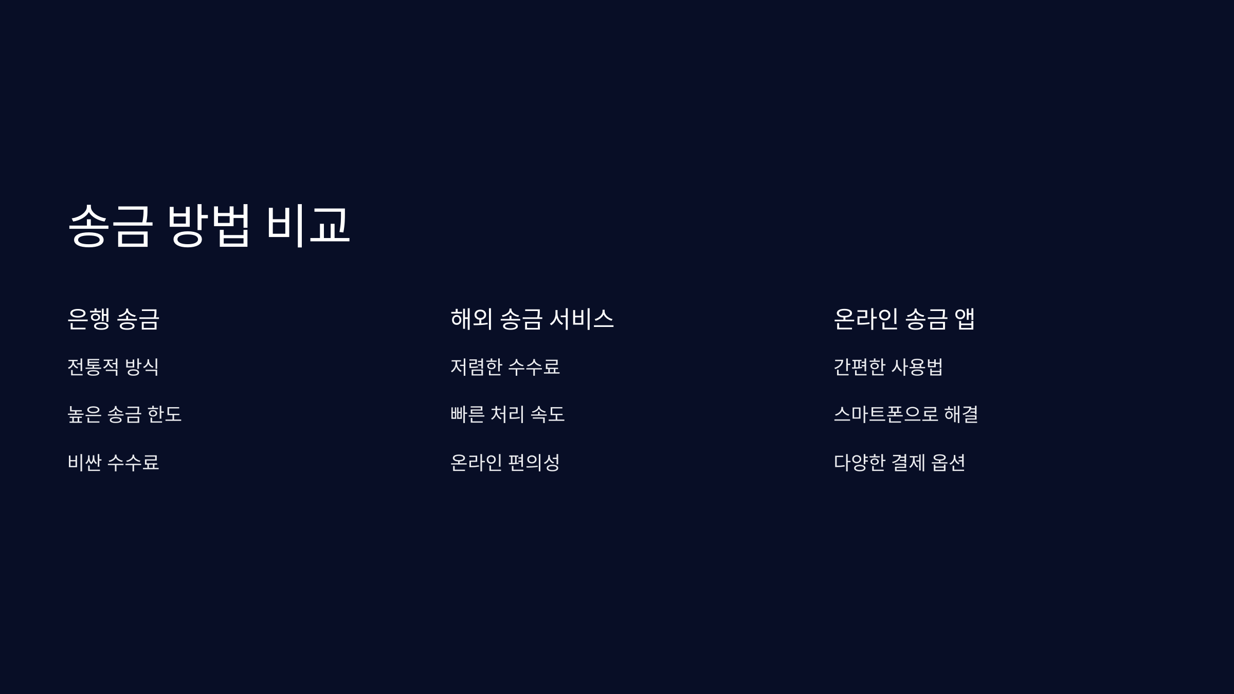 송금방법-비교