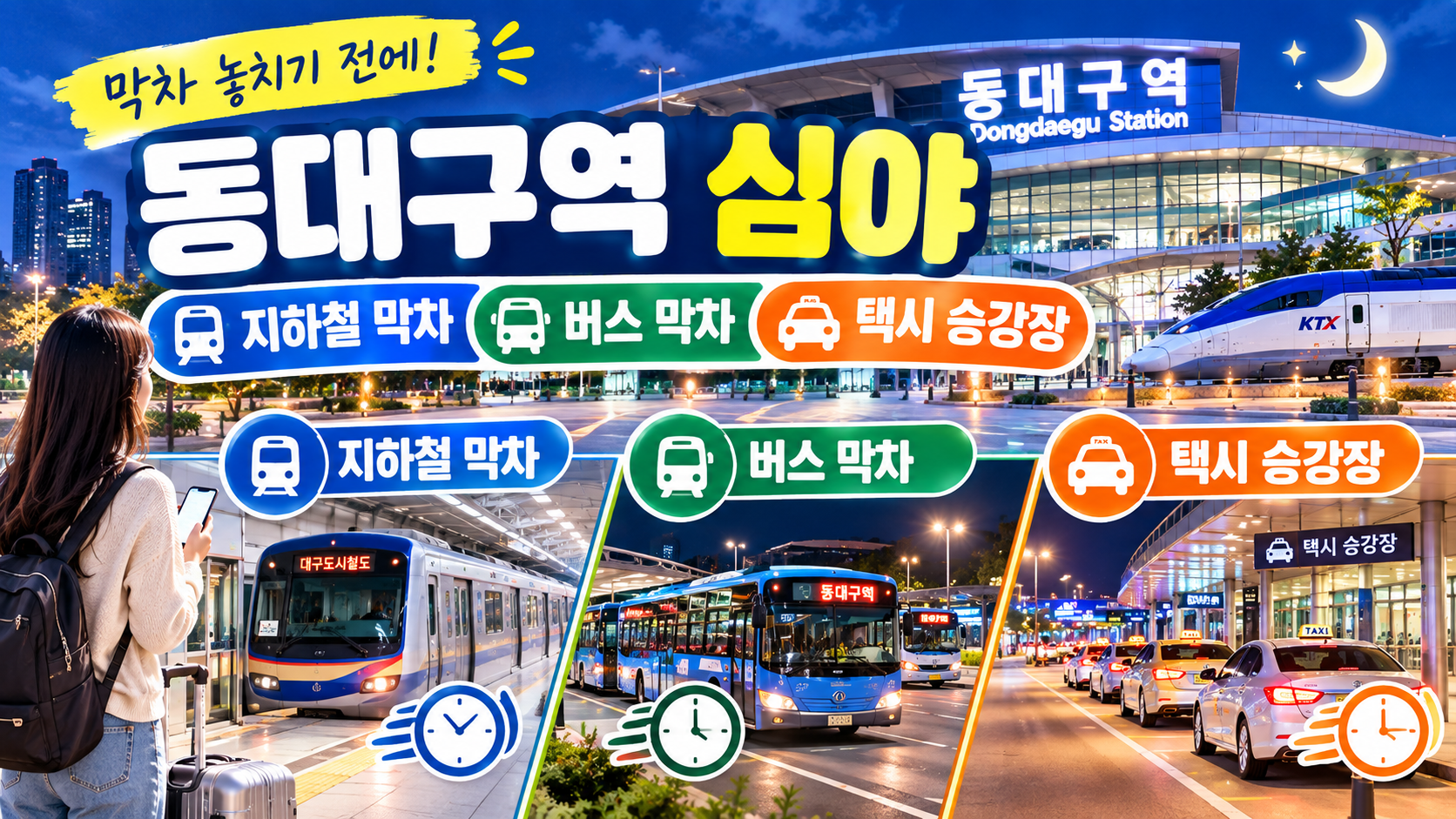 동대구역 심야