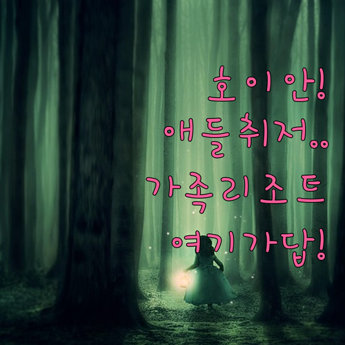 아이와 함께 가기 좋은 호이안 가족 ..