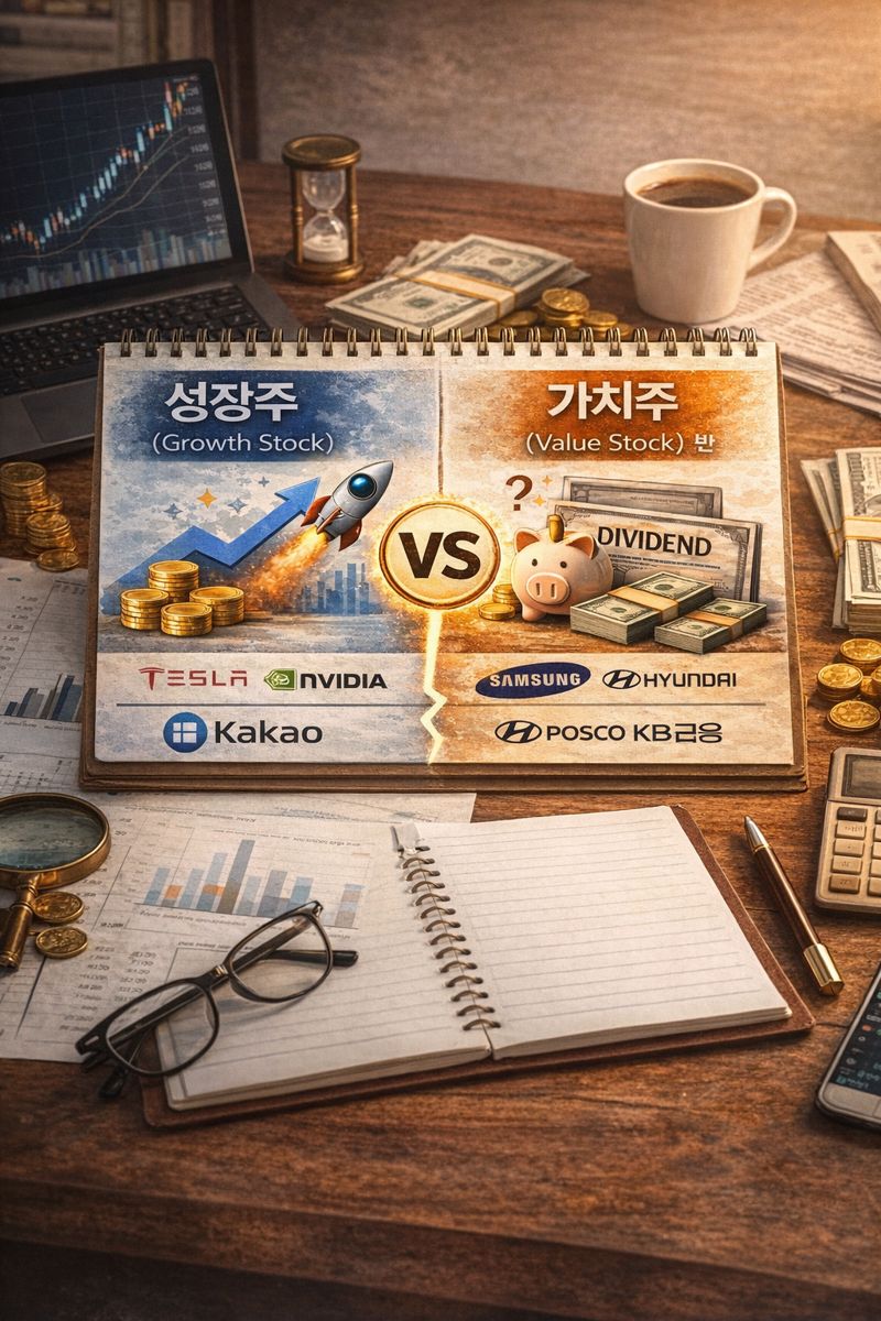 성장주란? — 미래 가치에 투자하는 종목