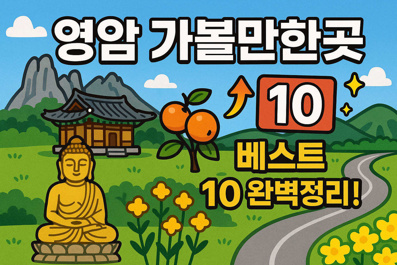 영암 가볼만한곳 베스트10