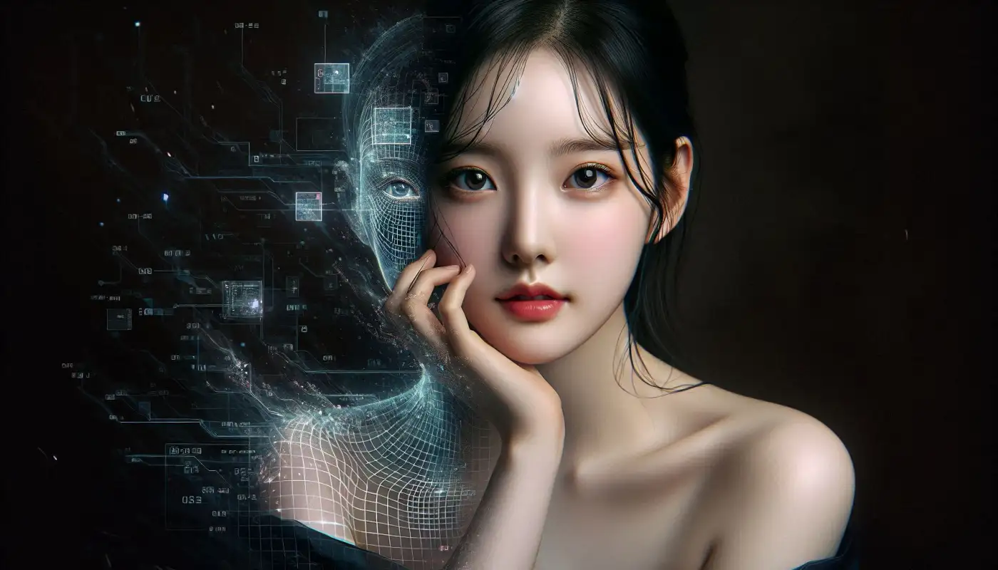 sora-ai-사용법을-알아보고-활용하는-여성의-모습