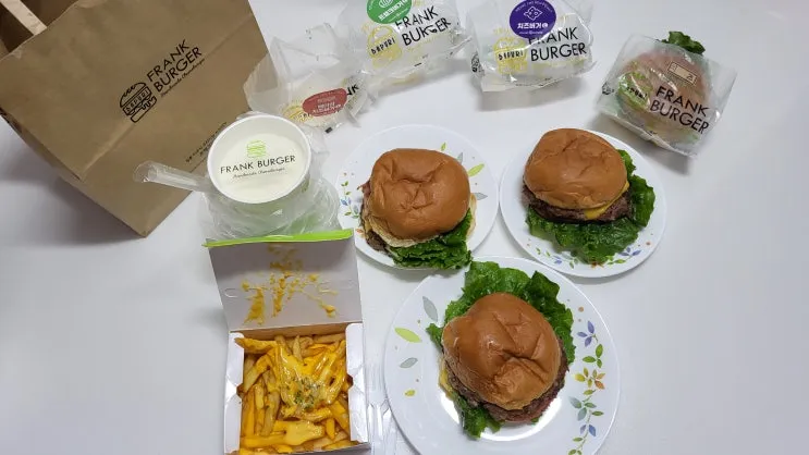 프랭크버거 메뉴 가격 추천 치즈버거 사이즈_3