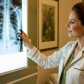 갈비뼈 금간 증상 엑스레이