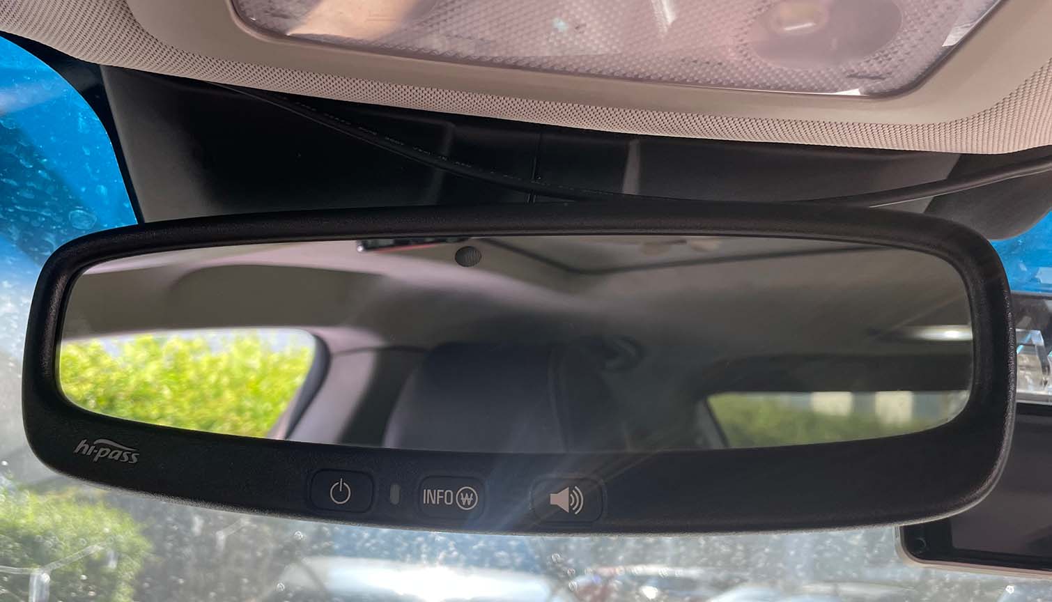 HIPLUS 하이패스 자동충전 선불카드, 중고차 룸미러 단말기 등록