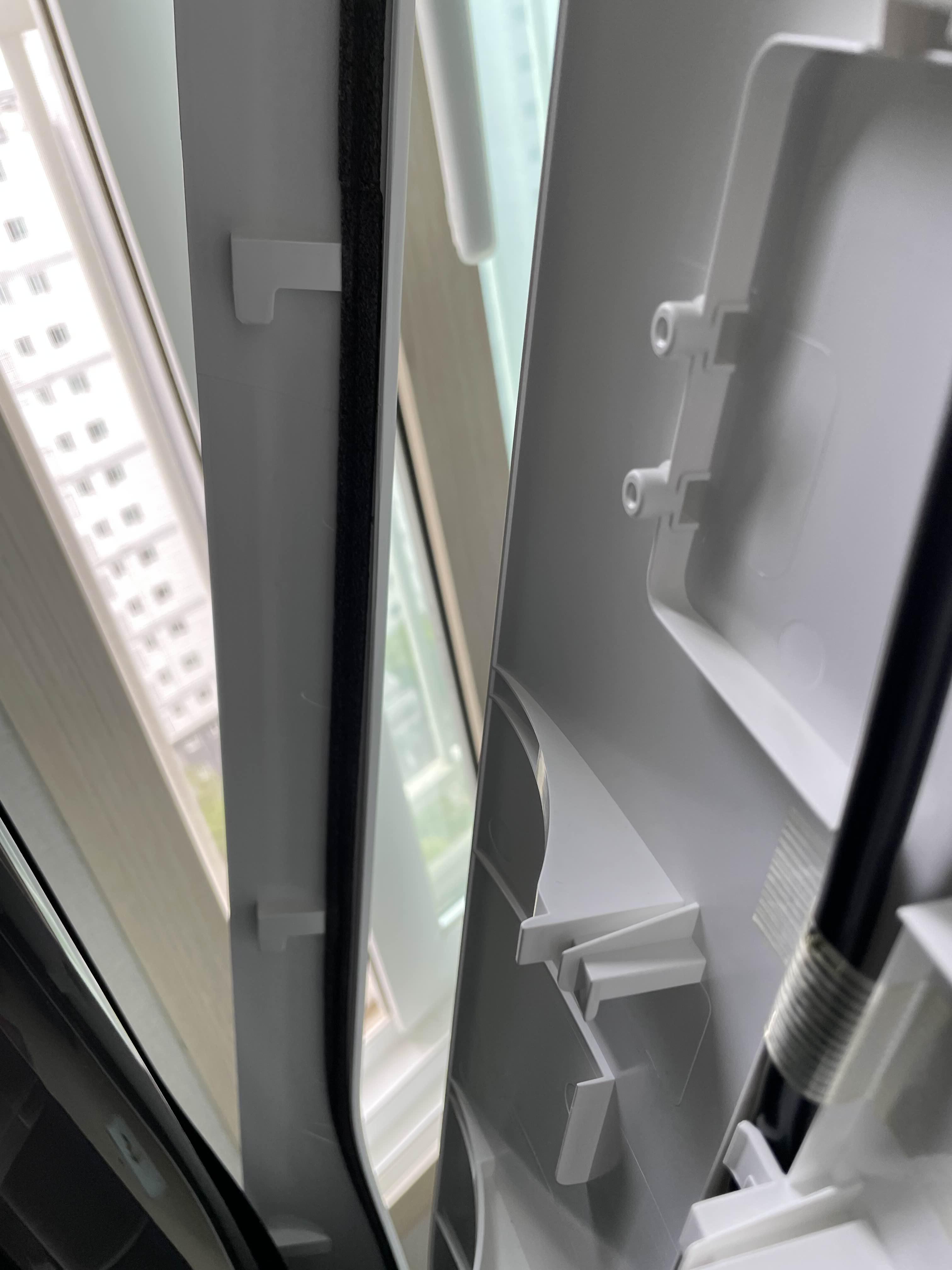 엘지 휘센 2 in 1 에어컨 청소 커버 재조립