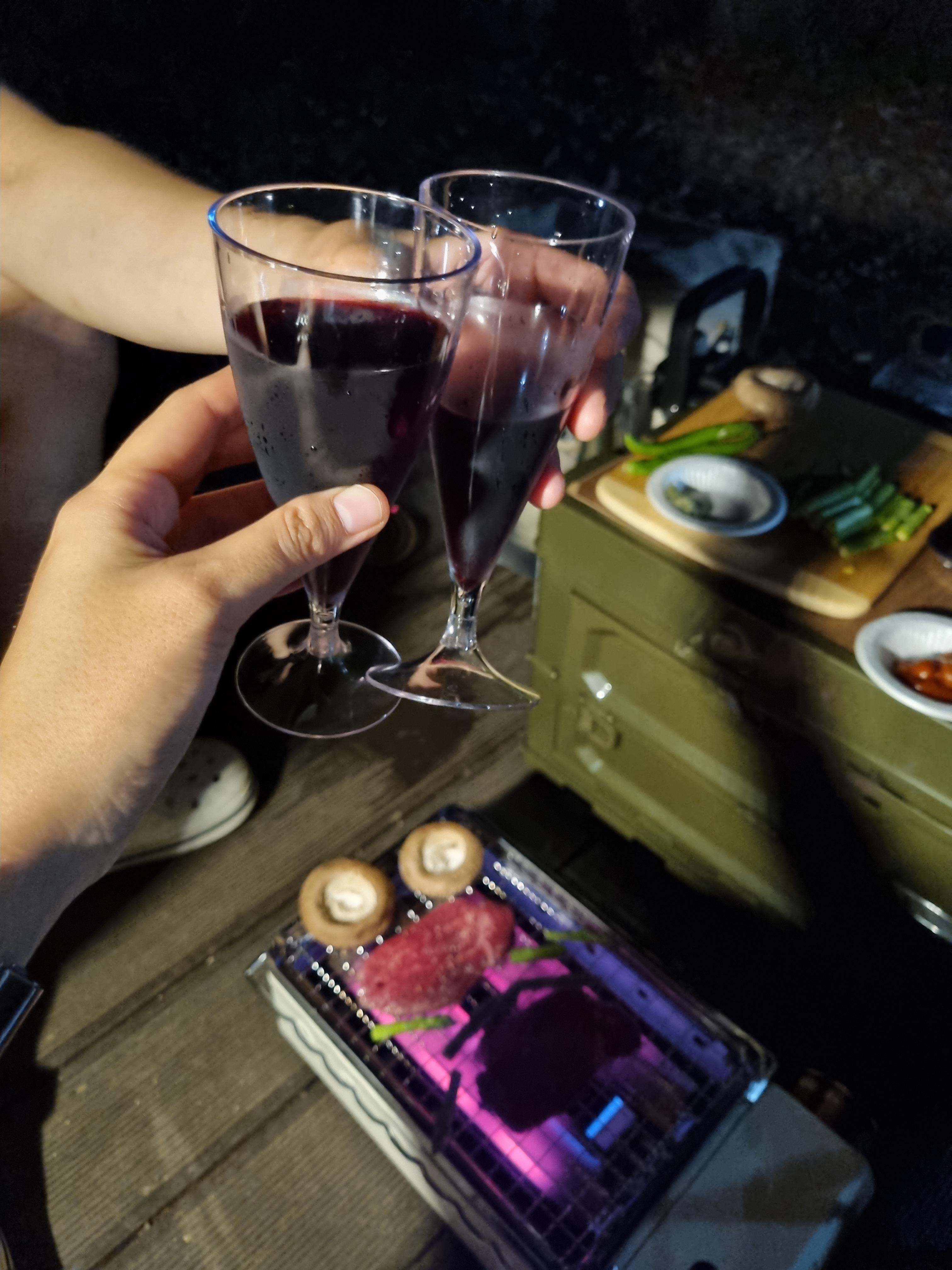 마초맨 한우 페어링