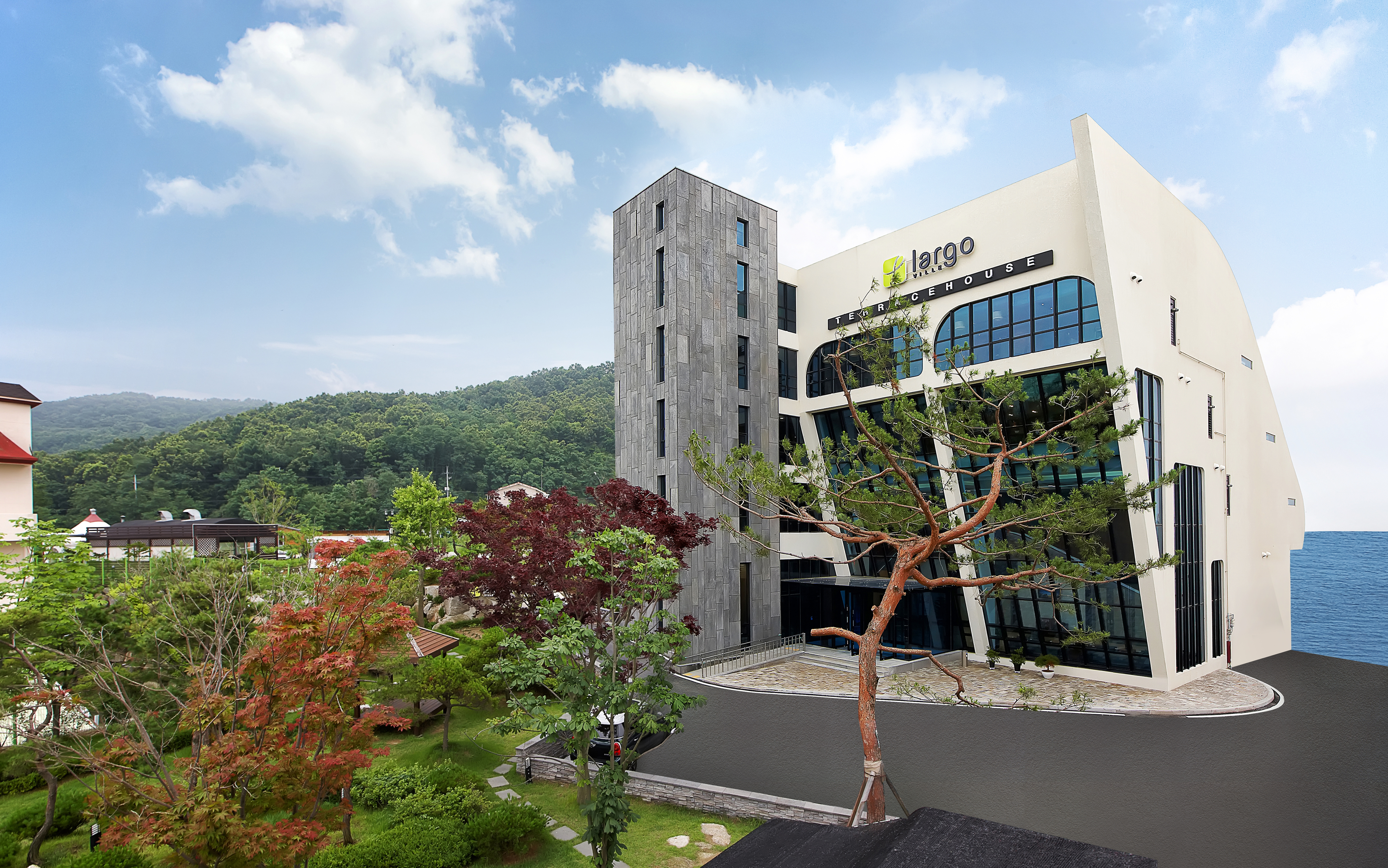 라르고빌리조트 전경 사진