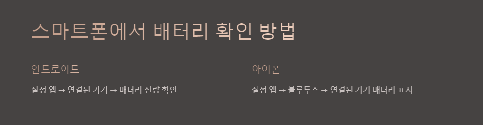 이어폰배터리