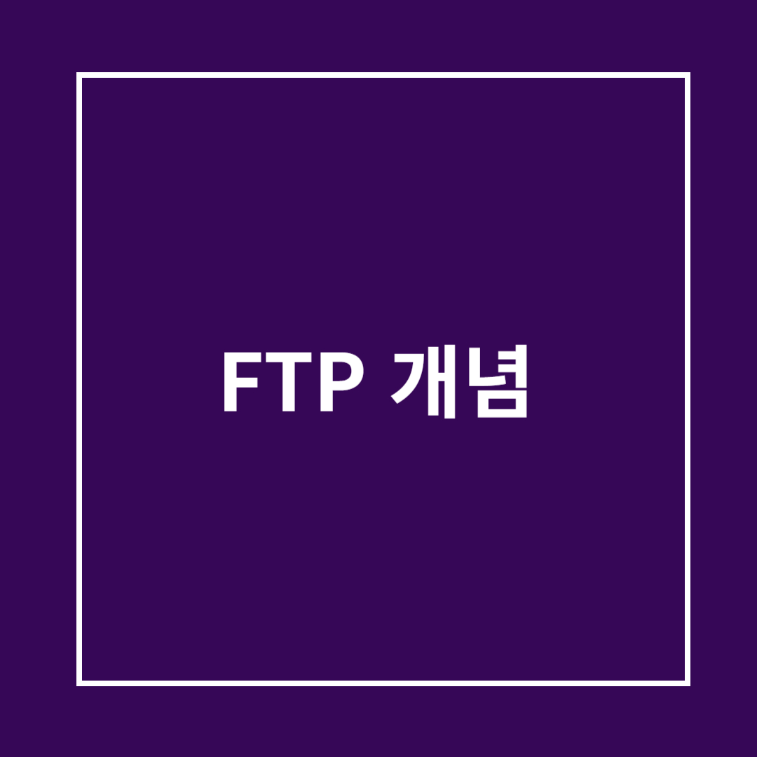 FTP 개념