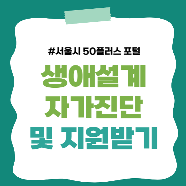 서울시 50플러스 포털 노후준비