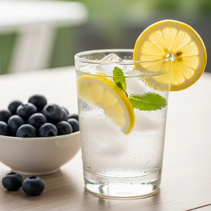 레몬수는 수분 공급을 돕고 신장 결석 형성을 억제하는 효과가 있습니다