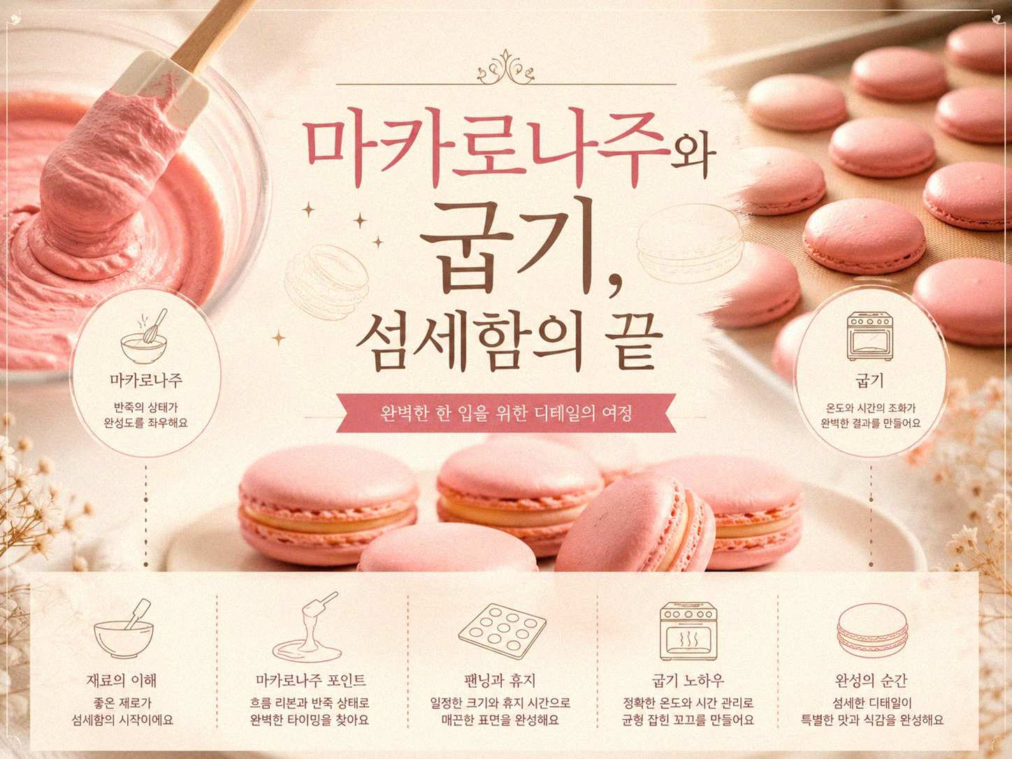 마카롱 집에서 만들기, 뭐가 다를까