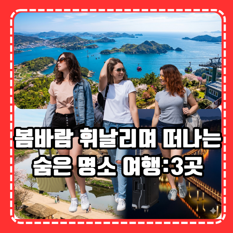 봄바람 휘날리며 떠나는 숨은 명소 여행