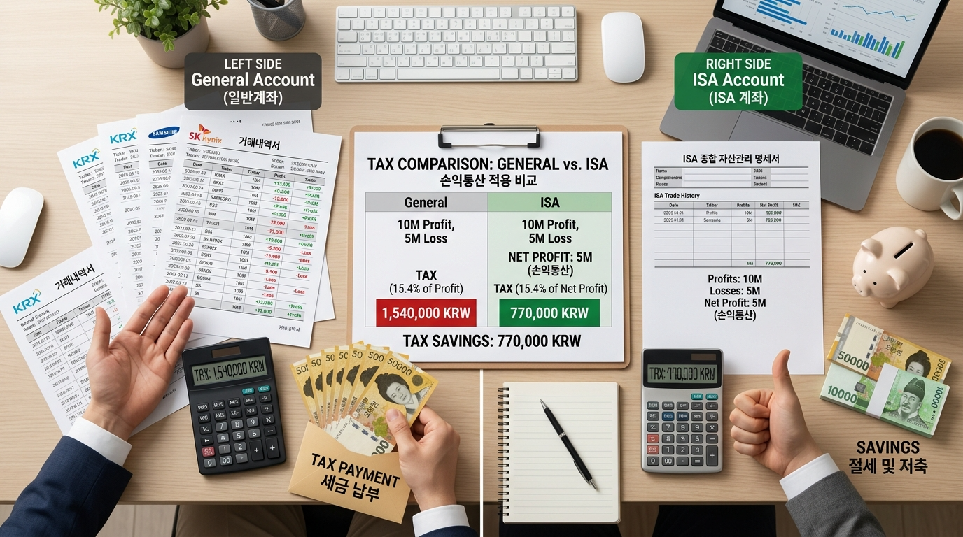 여러 주식 거래 내역서