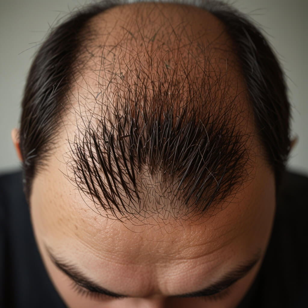 탈모가-진행중인-남성