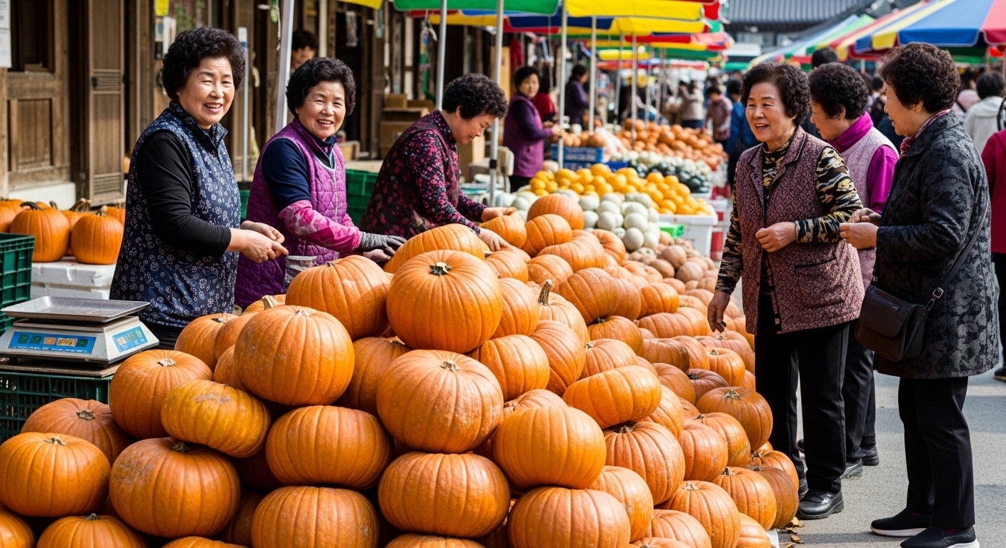 8월 제철음식 단호박