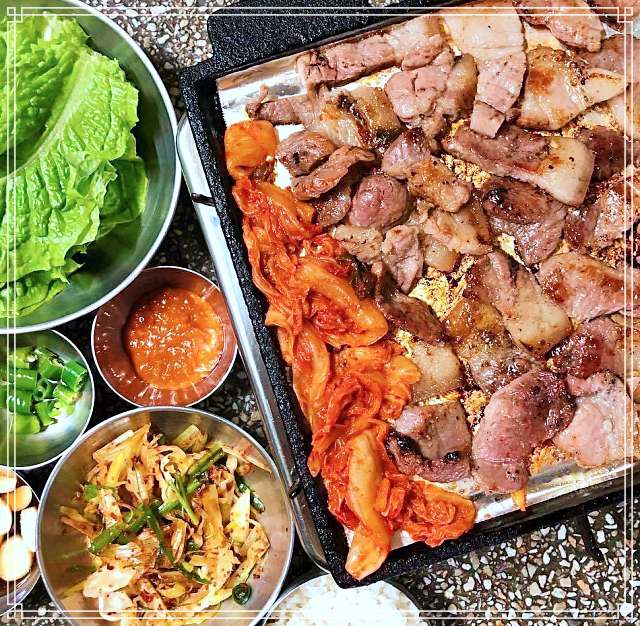 대전 대흥동 맛집 연탄불 돼지 석쇠구이