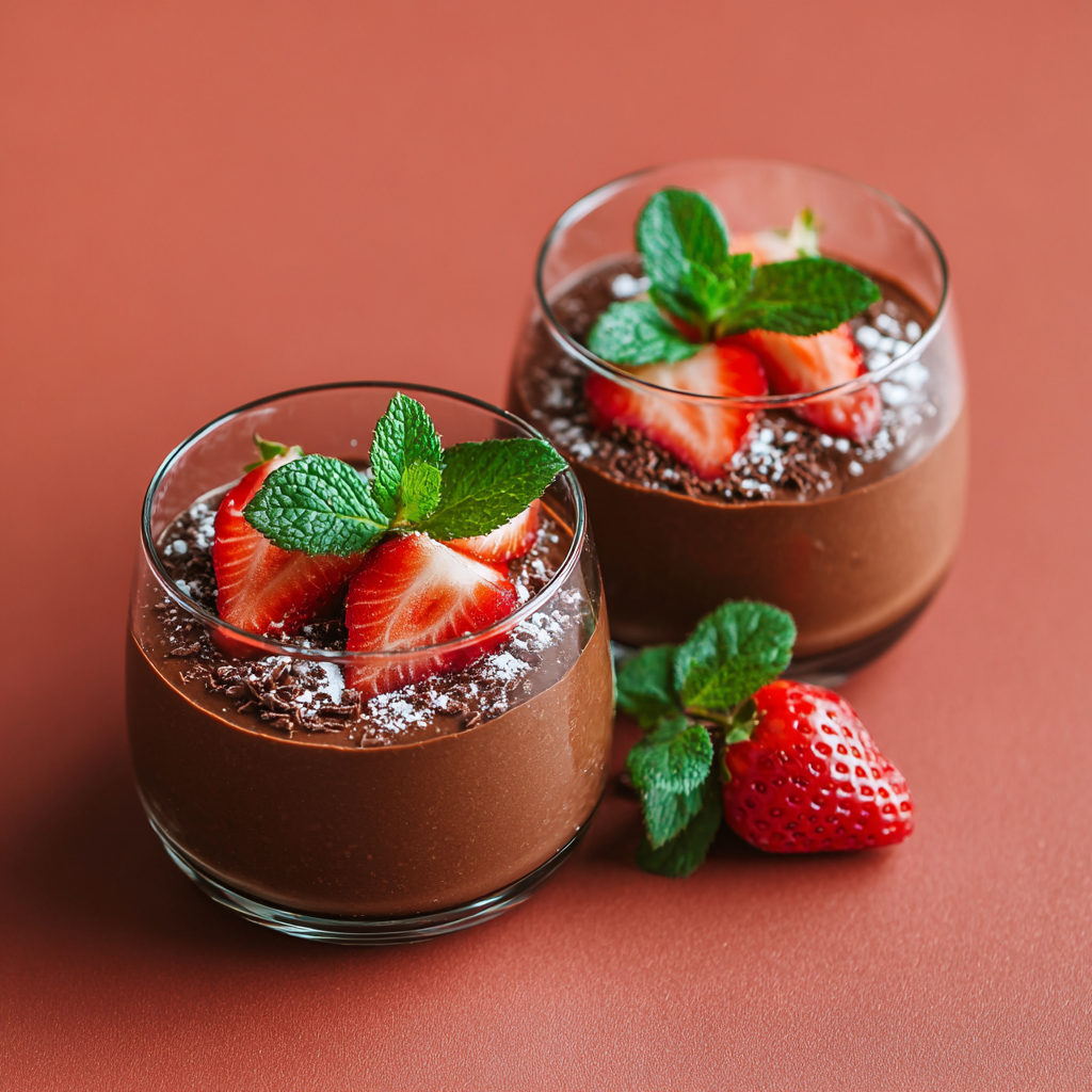 초코 푸딩 레시피