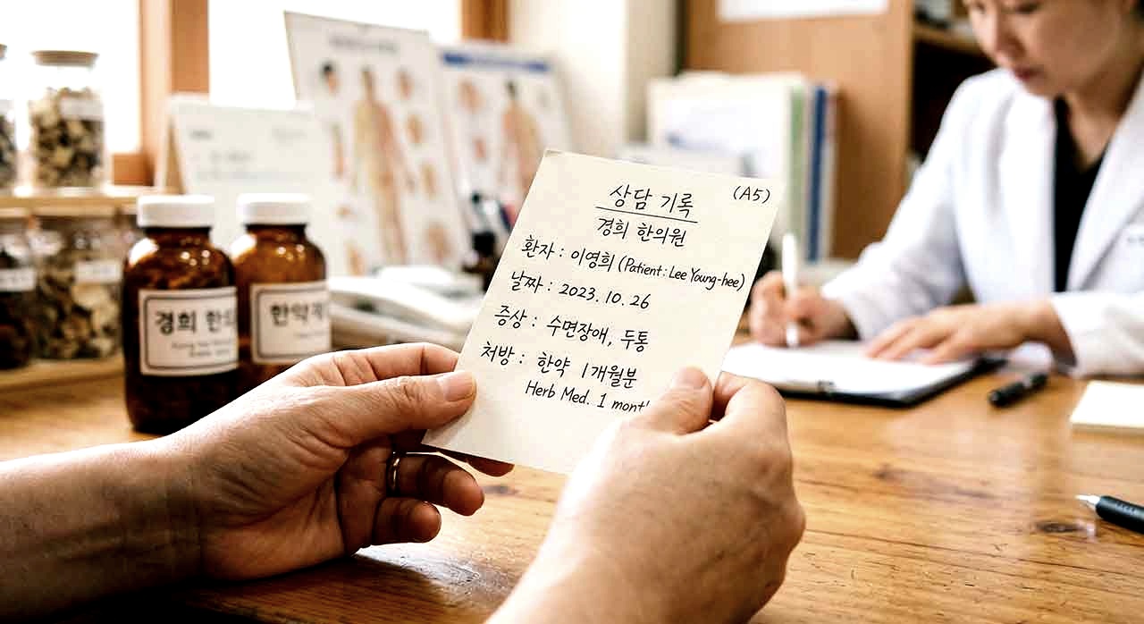 상담을 준비하는 손의 모습은 신중한 의료 선택의 중요성을 나타낸다. [ⓒ이달의건강]