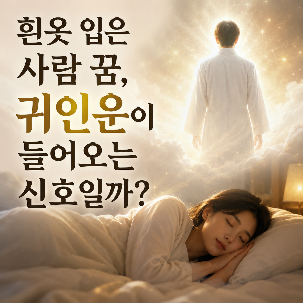 흰옷 입은 사람 꿈