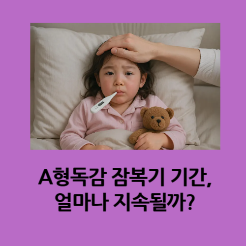 A형독감 잠복기 기간, 얼마나 지속될까