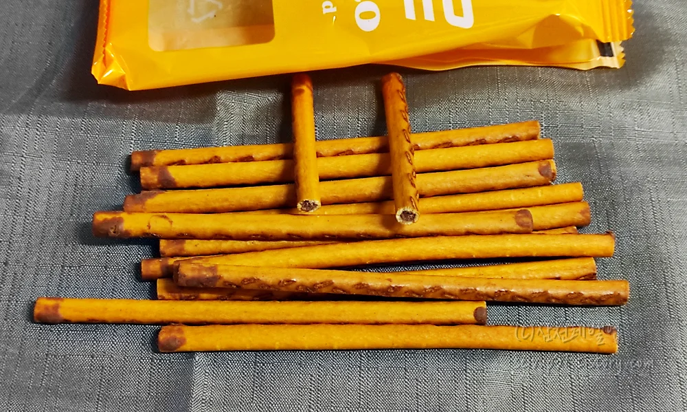 개봉 후 초코필드 빼빼로