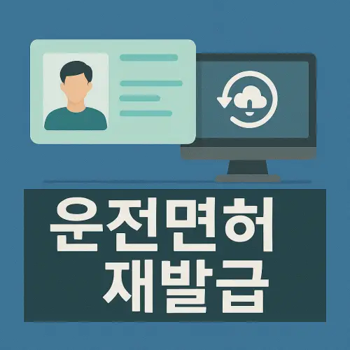 운전면허 재발급