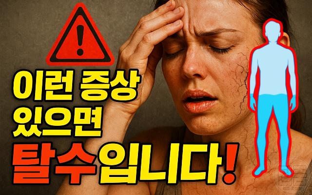 탈수증 물이 부족하면 생기는 현상
