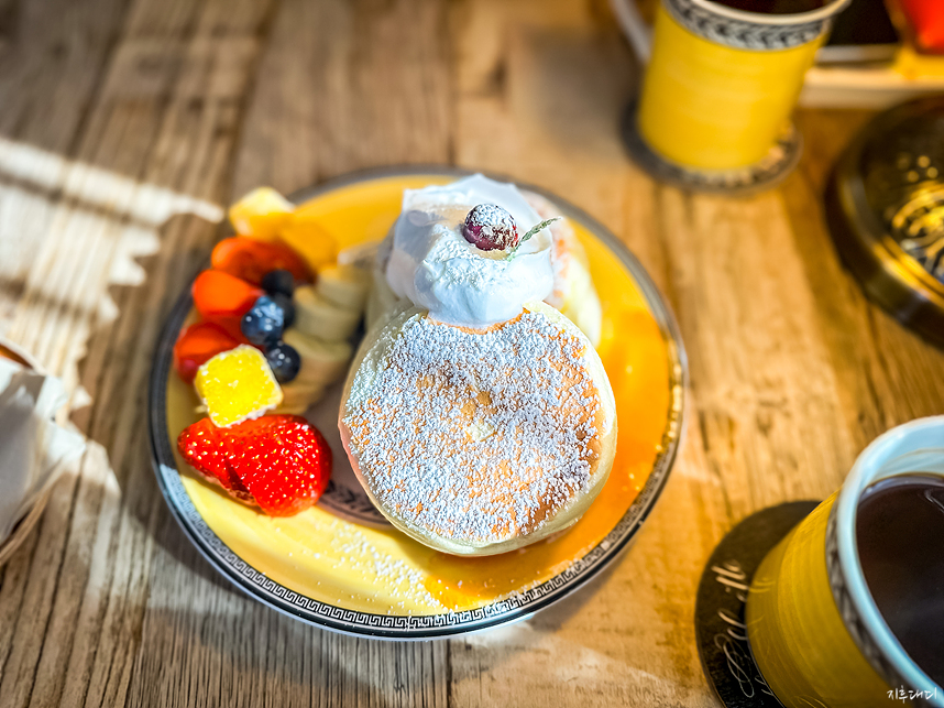 커피주택, 수원, 수플레팬케이크 전문점