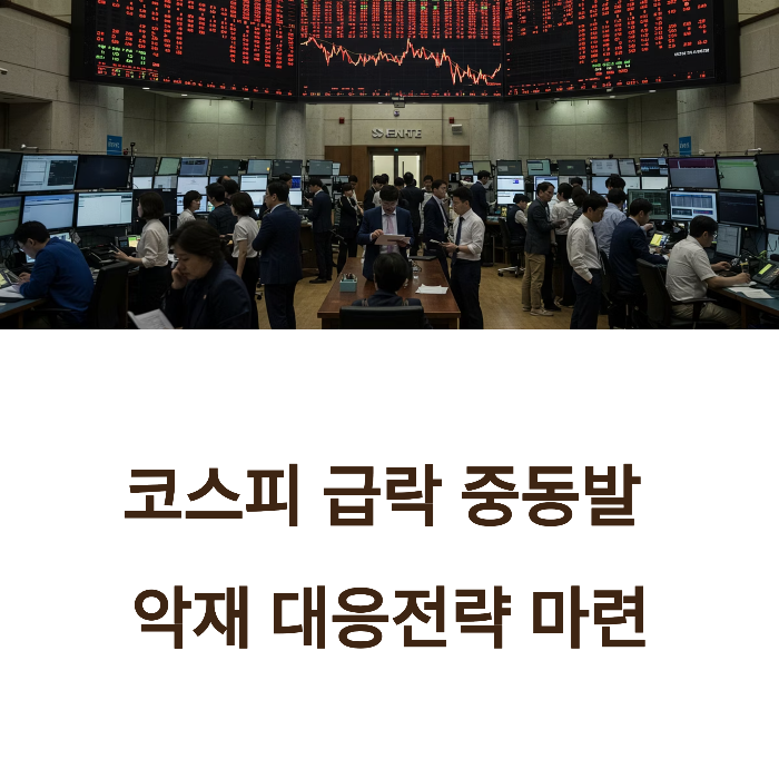 중동발 악재에 흔들린 코스피