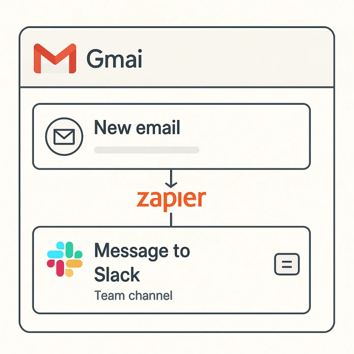 Gmail ์๋ฆผ์ด Slack์ผ๋ก ์ ์ก๋๋ ์์