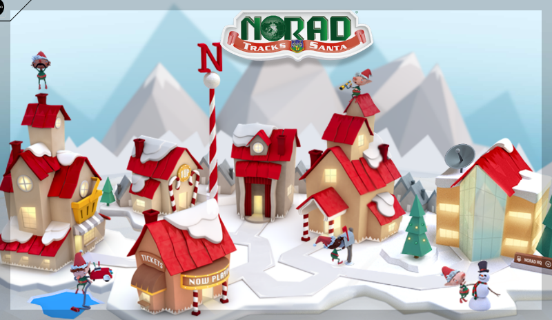 2025 산타 실시간 위치 추척 방법