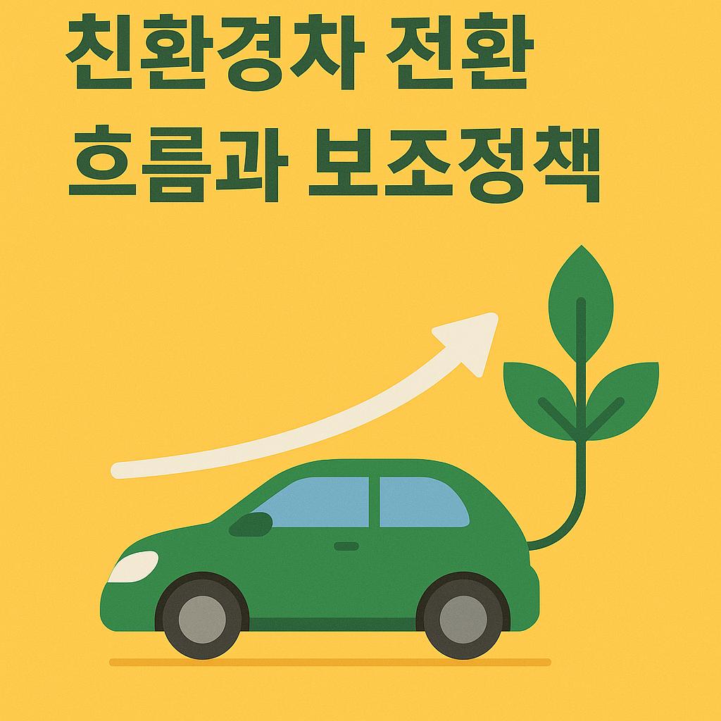 친환경차 전환 흐름과 보조정책 분석 관련 이미지 사진