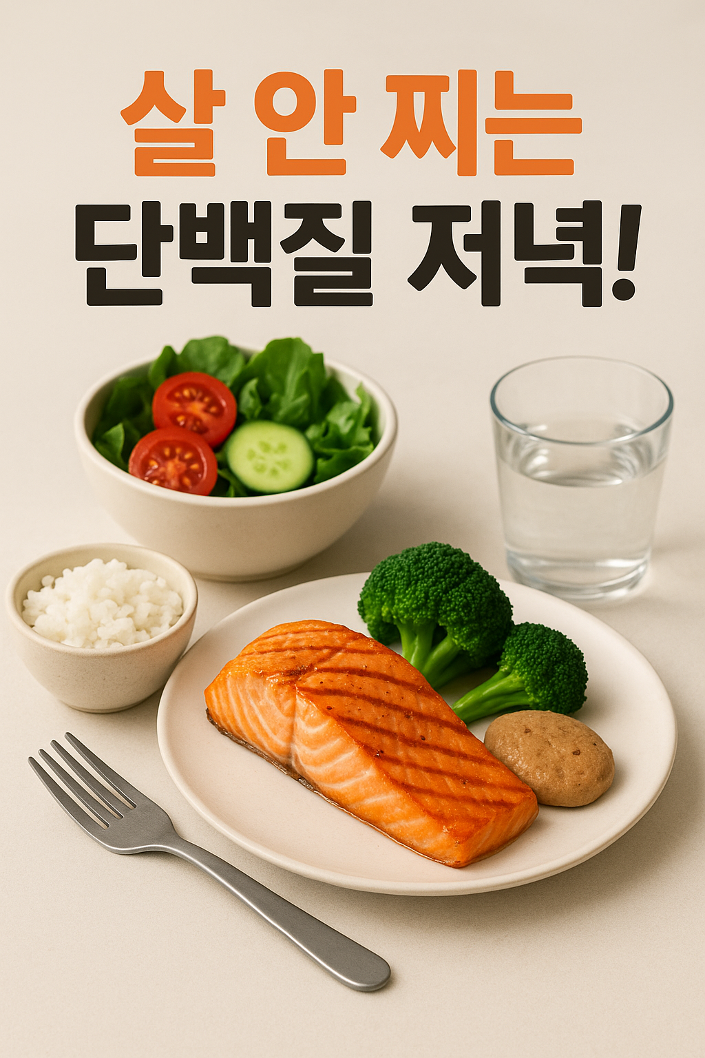 살 안찌는 단백질 저녁