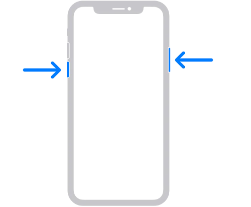 iPhone X, 11, 12, 13 및 이후 모델 재시동 방법