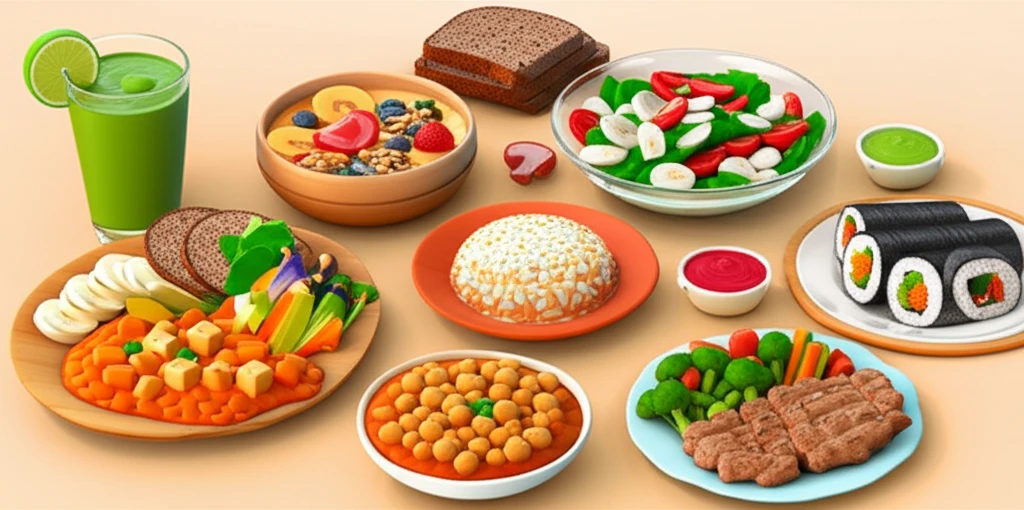 균형 잡힌 비건 식단: 영양 섭취 방..