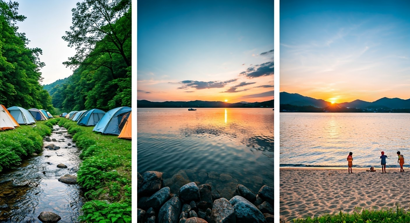 6월 감성캠핑을 즐기기 좋은 단양, 진안, 강화도 추천 캠핑장 모음