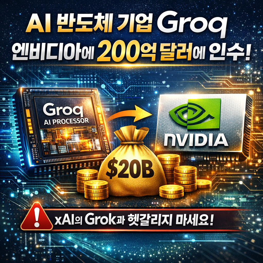 엔비디아 그록 약 29조원 인수