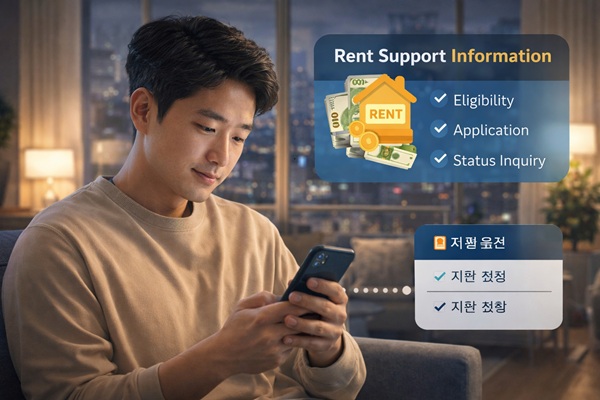 청년 월세 지원 조건