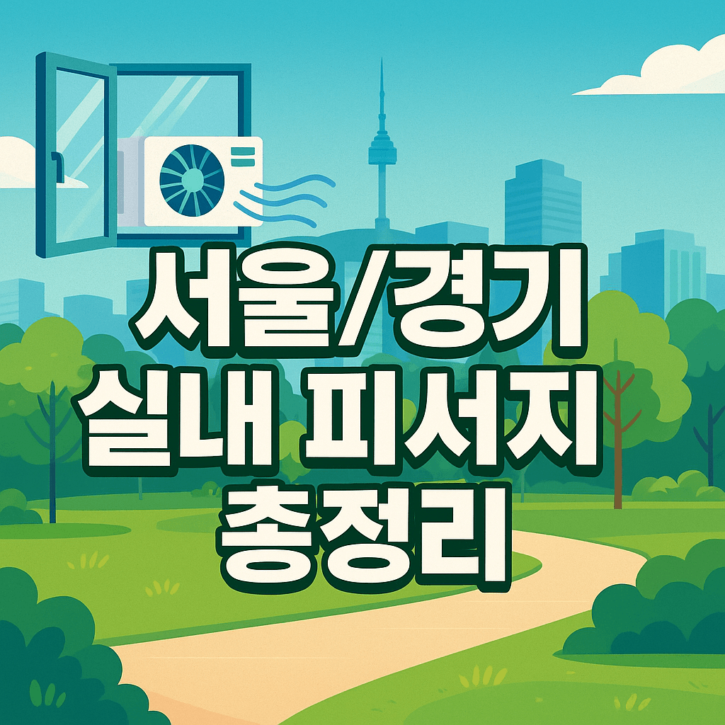 서울/경기 실내 피서지 총정리