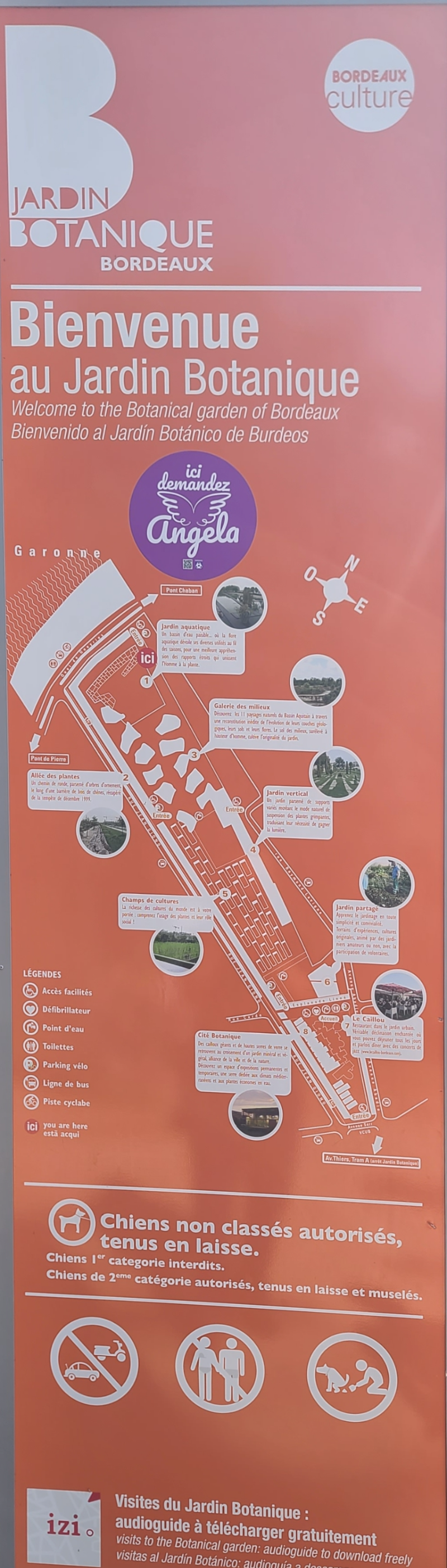 보르도 식물원 사인3 Jardin Botanique