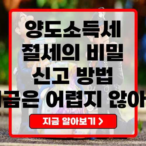 양도소득세 절세